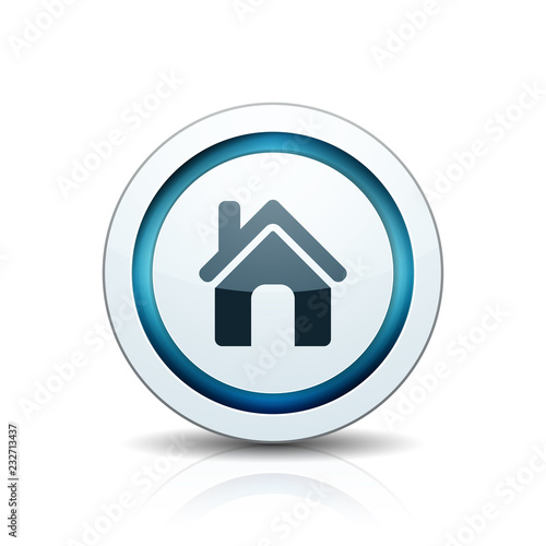 Wallpaper Mural Home button illustration Torontodigital.ca