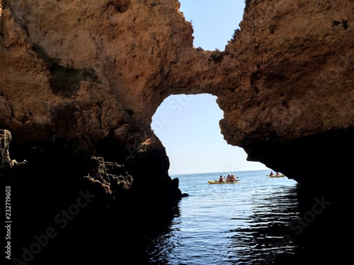 Kayaking in the Algarve