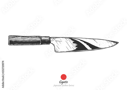 Japanese kitchen knife