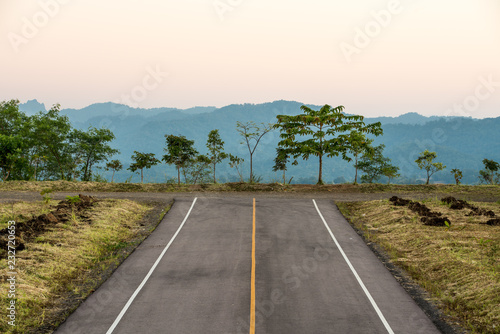 end of the road