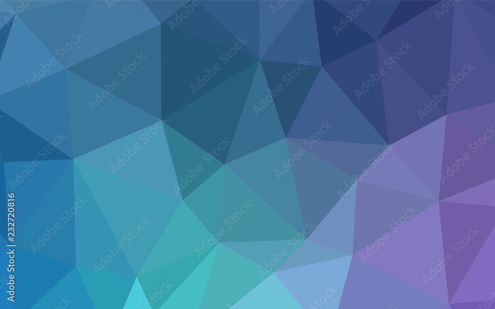 Light Pink, Blue vector abstract polygonal pattern. Light Pink, Blue vector abstract polygonal pattern.