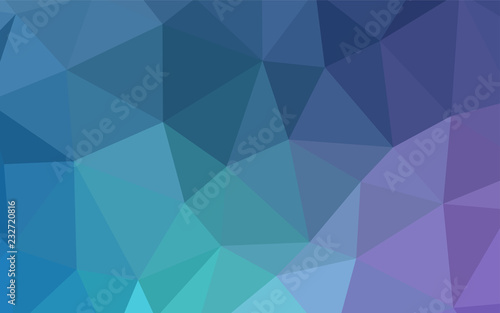 Light Pink, Blue vector abstract polygonal pattern.