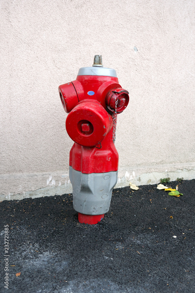 Colmar,France-October 13, 2018: A fire hydrant in Colmar