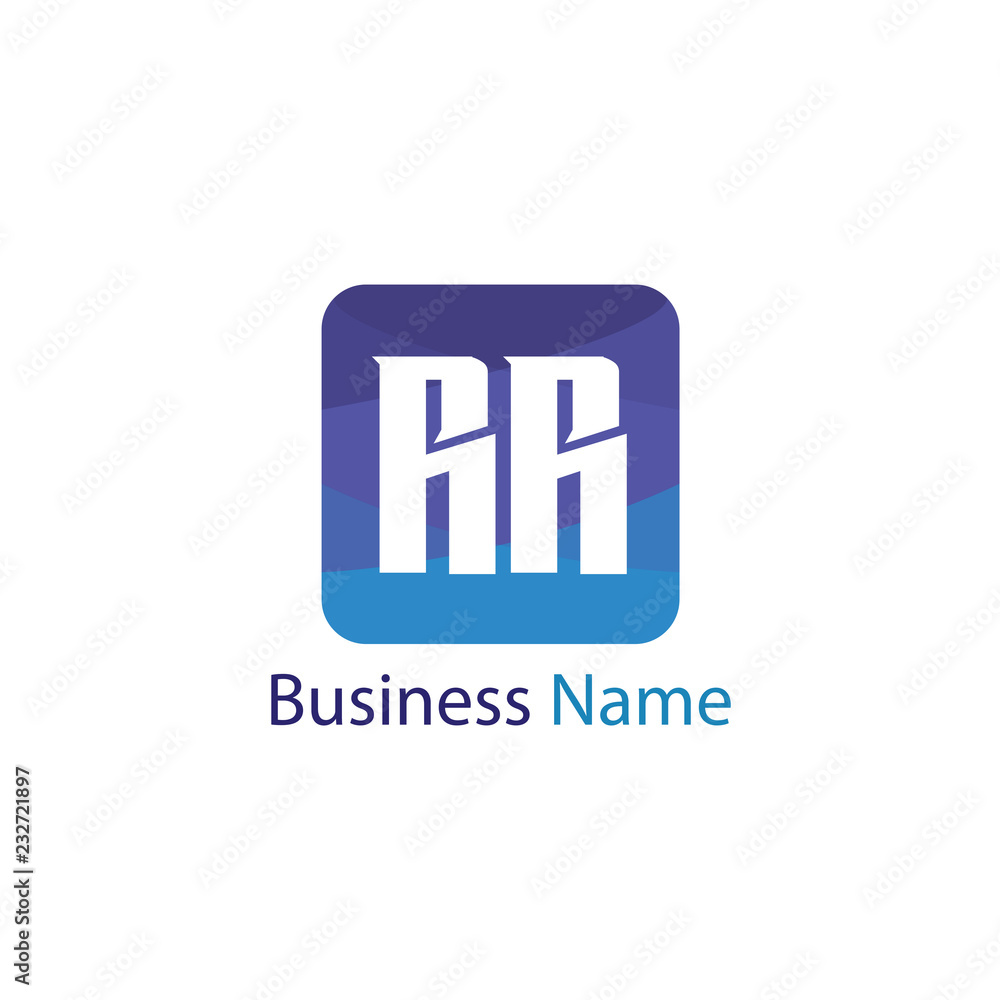 Initial Letter RR Logo Template Design Initial Letter RR Logo Template Design