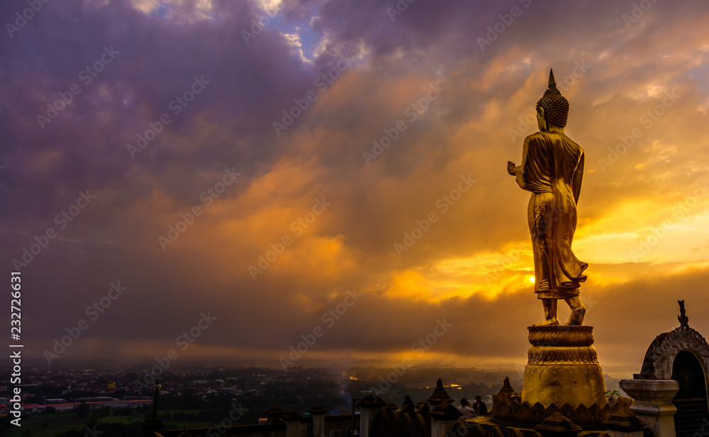 Great Golden Buddha statue at the