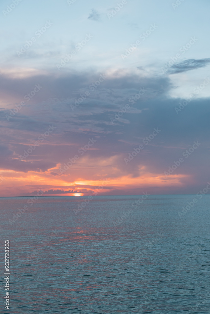 Holbox Beach Sunset View
