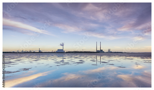 Canvas Print Sandymount Reflections