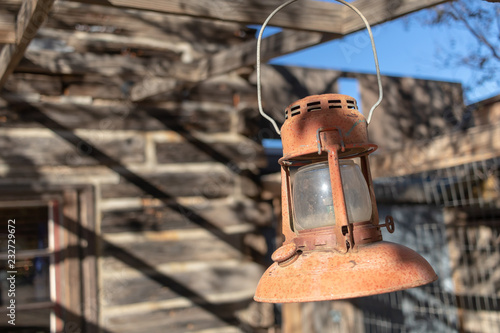 Wallpaper Mural Old West Kerosene Hanging Lantern  Torontodigital.ca