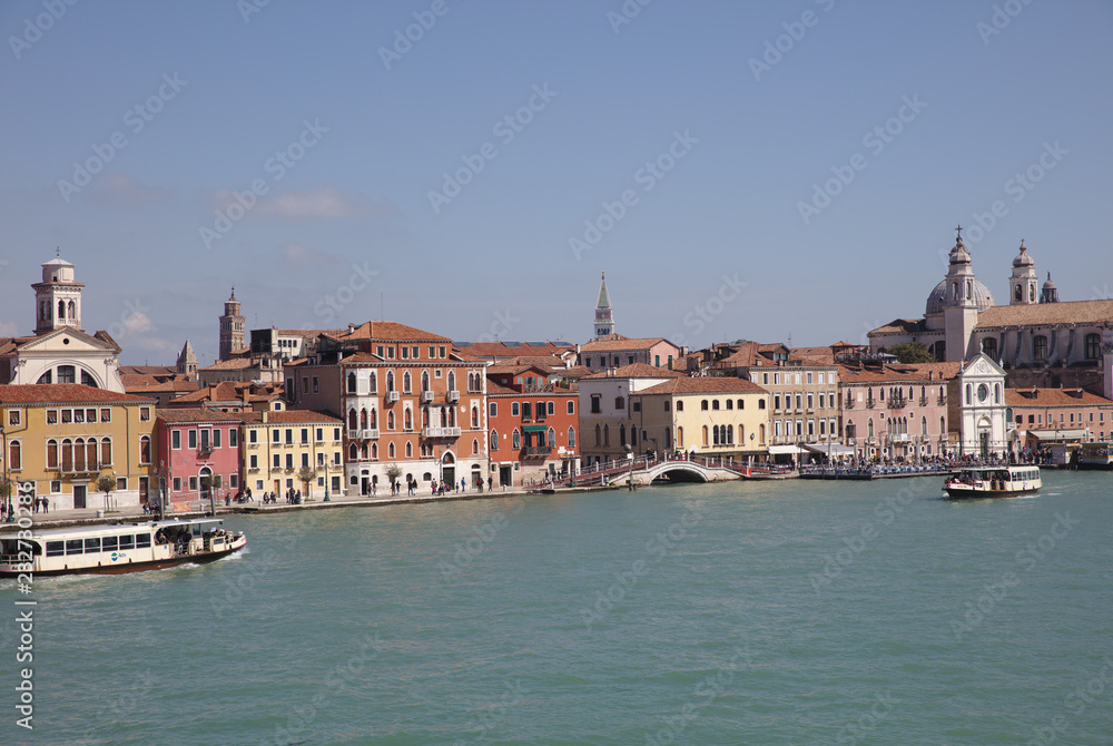 View from Venice car ferry on Canale della Guidecca 4198