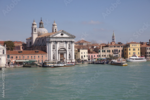 View from Venice car ferry on Canale della Guidecca 4206