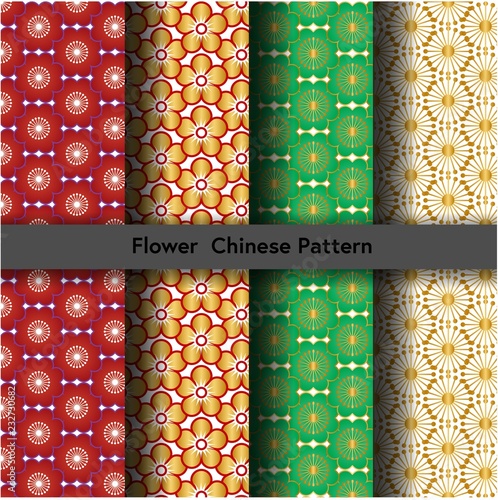 Seamless Chinese vintage pattern