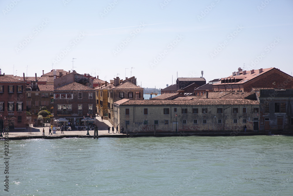 View from Venice car ferry on Canale della Guidecca 4217