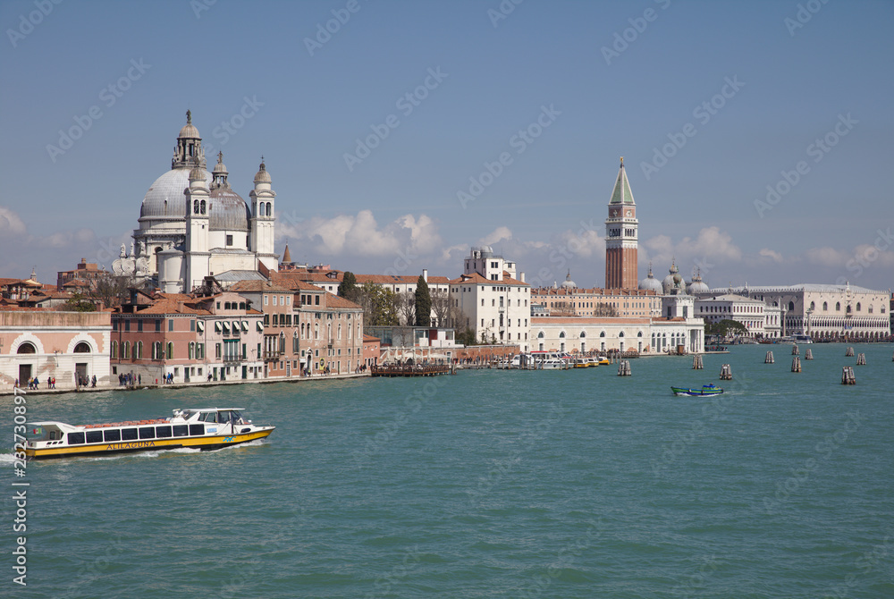 View from Venice car ferry on Canale della Guidecca 4220