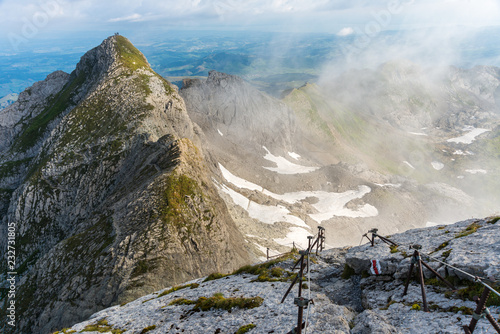 swiss mountain view