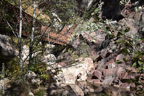 Fotografia View from Tonto Natural Bridge State Park in Payson Arizona