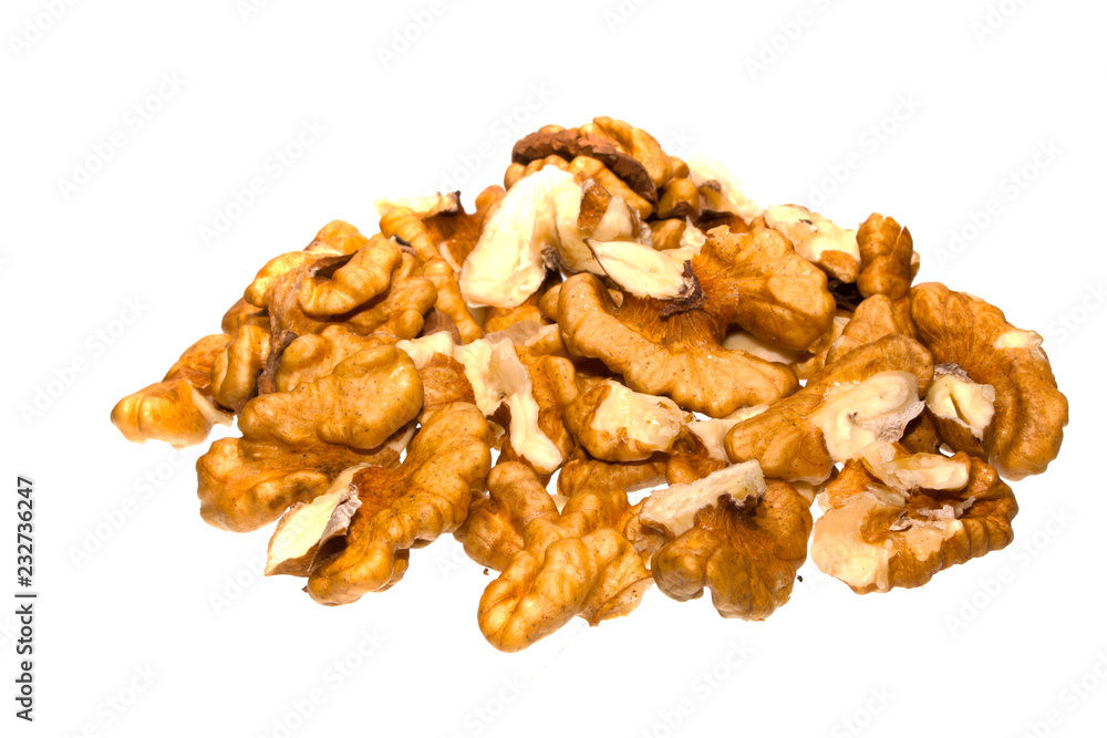 nut isolated on white background nut isolated on white background