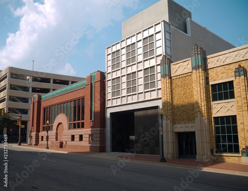 Building facade from street view 