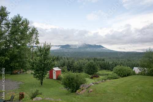 Mountain and Clouds