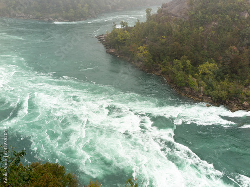 Niagara Gorge Whirlpool and rapids