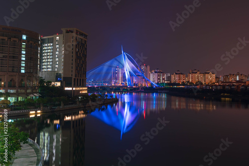プトラジャヤ橋の夜景 © freedom_haya