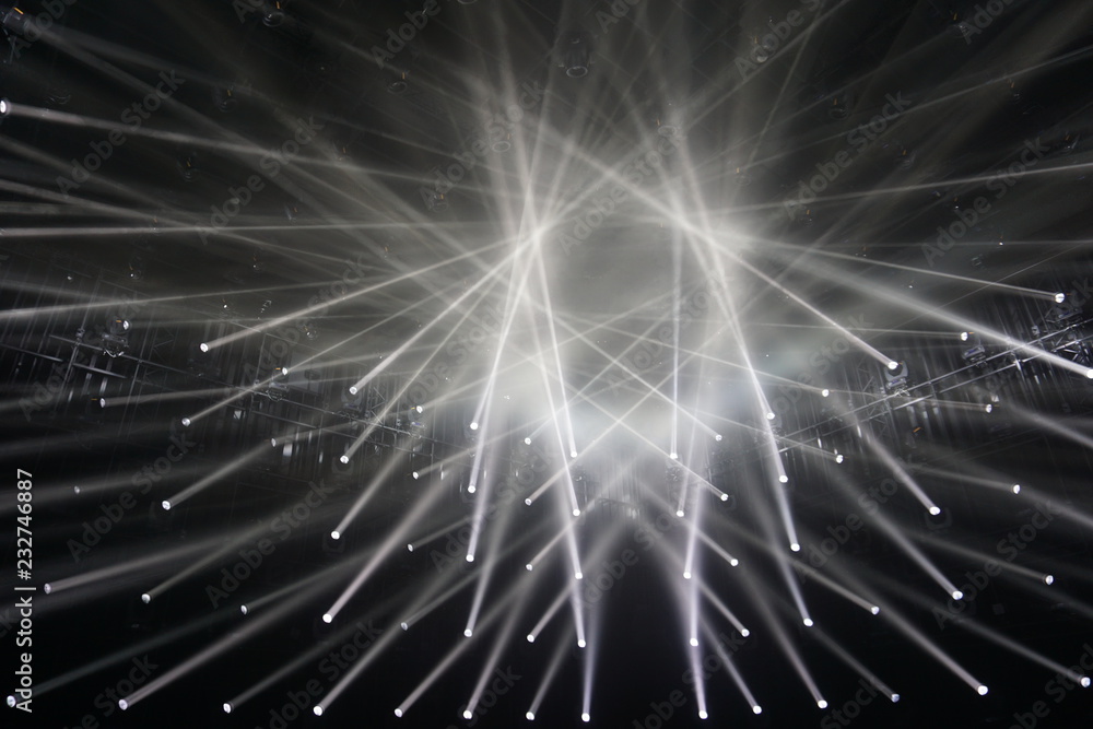 spotlights. connecting rays of light background. black and white spotlights. connecting rays of light background. black and white