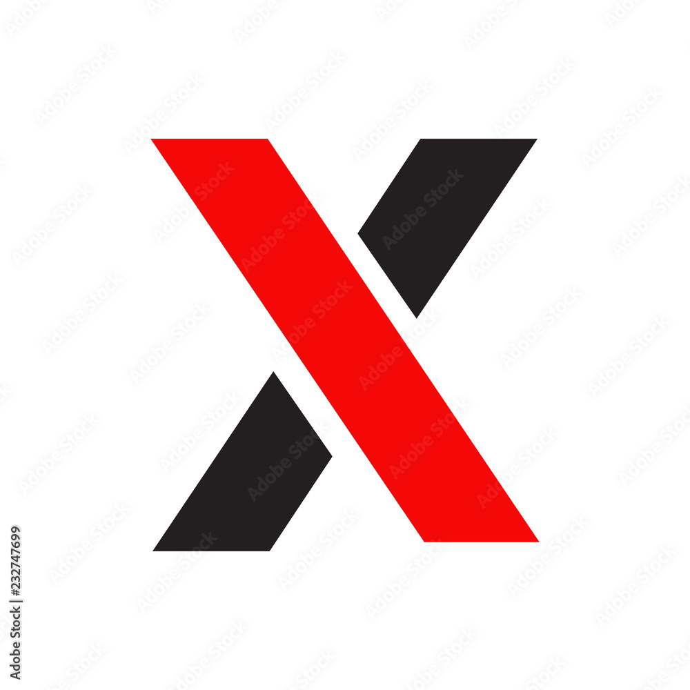 X letter logo design vector template X letter logo design vector template