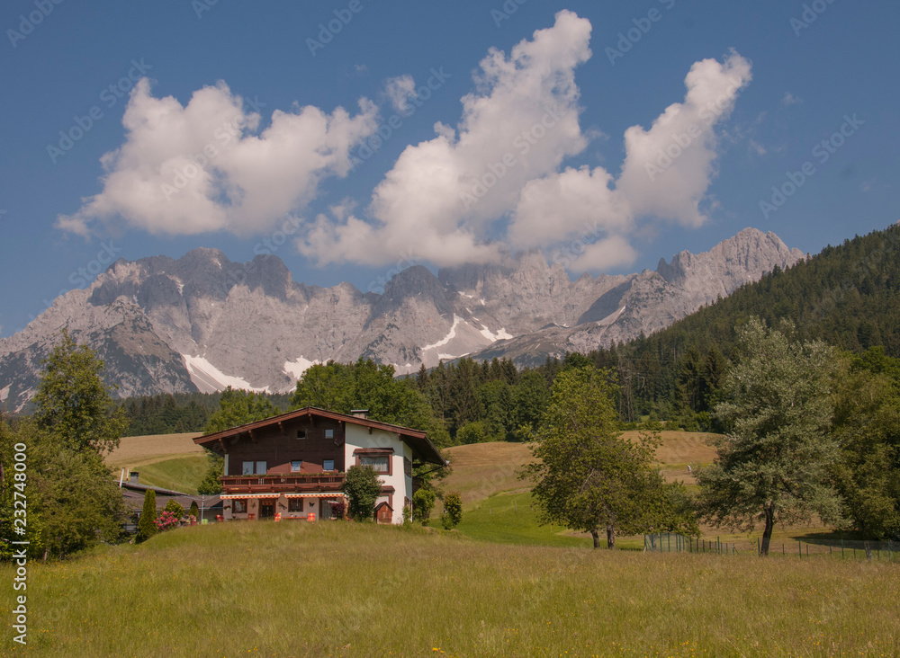 Austrian Alps landscape