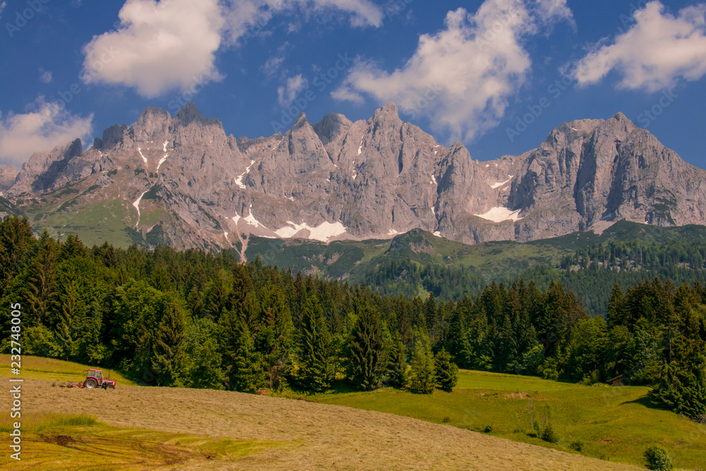 Austrian Alps landscape