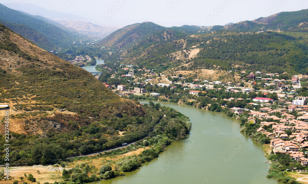 Aragva river view