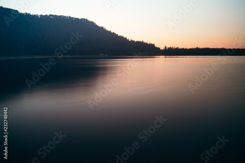 sunset on the lake © Сергей Алексеев