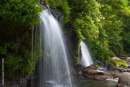山梨県 初夏の吐竜の滝 © 俊樹 高椋
