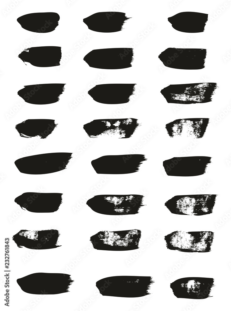 Calligraphy Paint Brush Lines High Detail Abstract Vector Background Set 46 Calligraphy Paint Brush Lines High Detail Abstract Vector Background Set 46