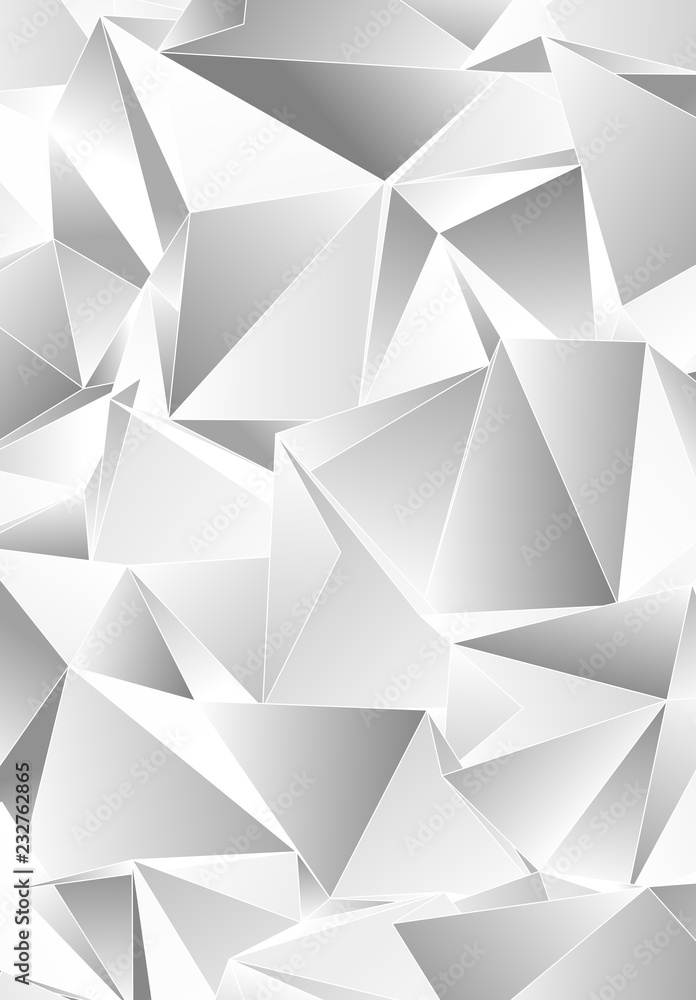 Triangular 3d, modern background