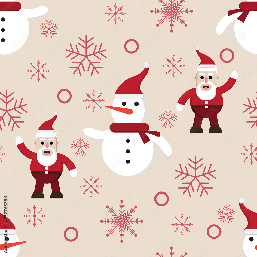 cartoon christmas holiday pattern seamless background cartoon christmas holiday pattern seamless background
