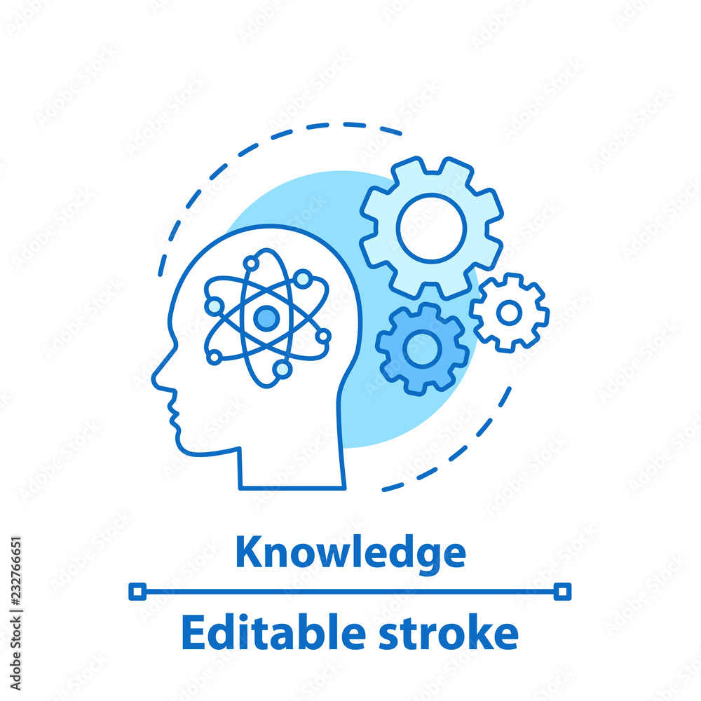 Knowledge concept icon Knowledge concept icon