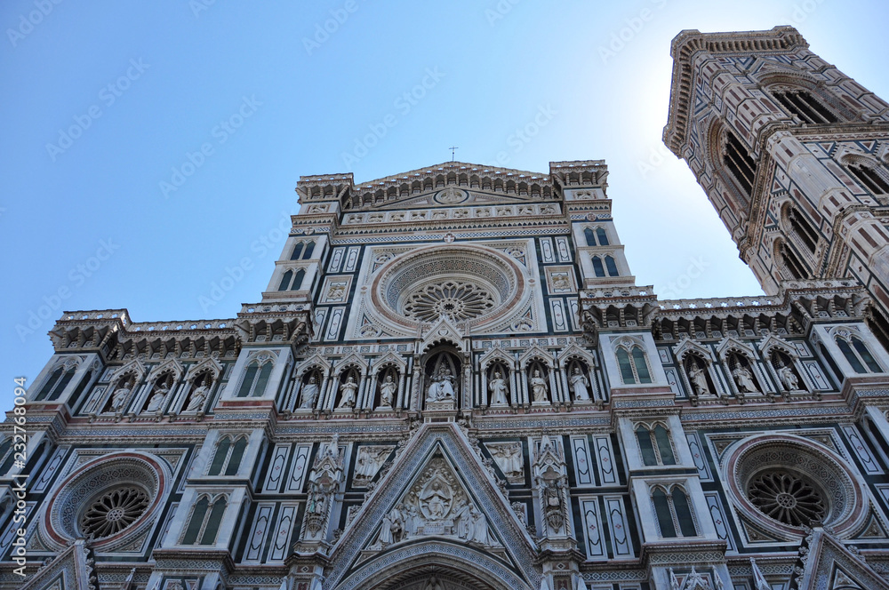 The cathedral of Florence (Duomo)