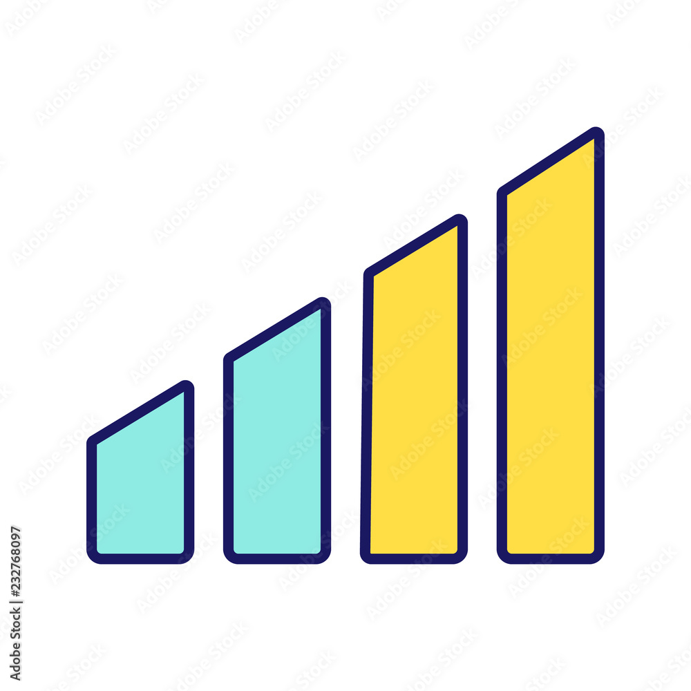 Power level color icon Power level color icon