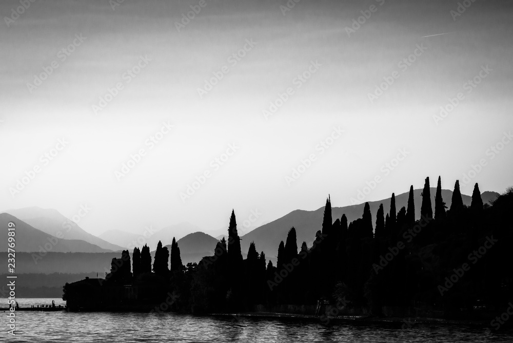 Naklejka premium Gardasee