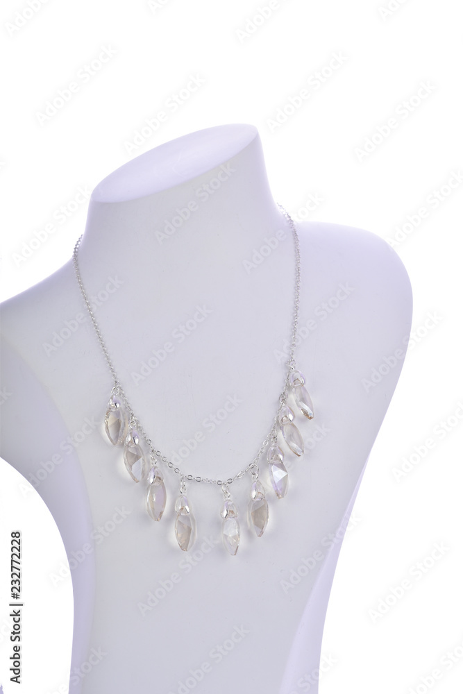 Obraz premium necklace on the display