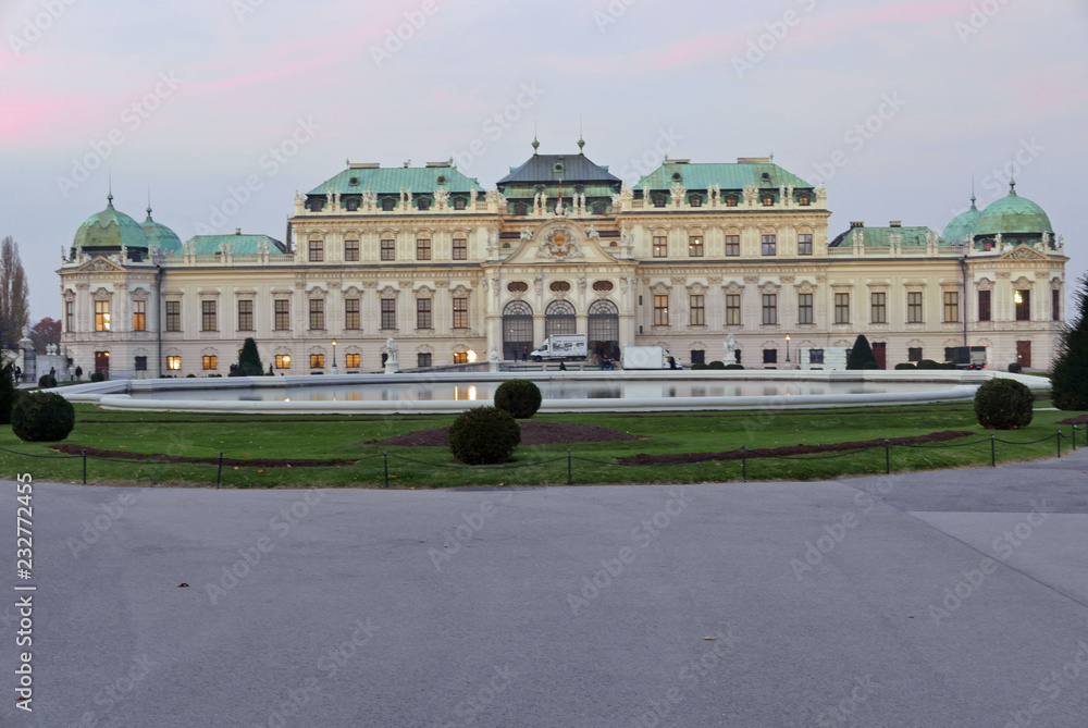 Belvedere Palace Vienna - AUSTRIA