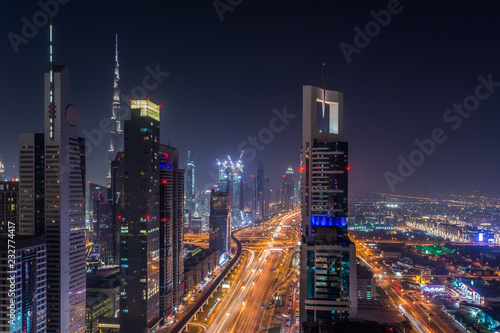 sheikh Zayed road Dubai