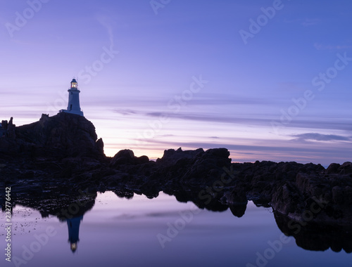 Blue Hour, coastal reflections, Corbiere, Jerry, Channel Islands