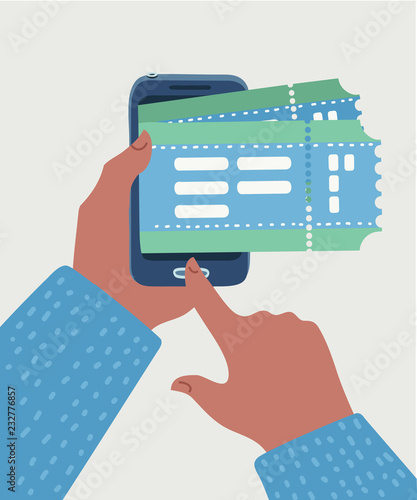 Application for buying and booking tickets online