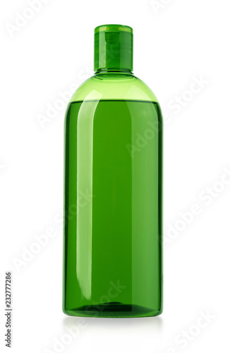 cosmetic bottle isolated on white
