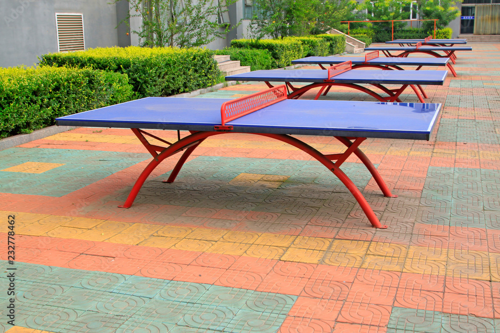 Table tennis on campus