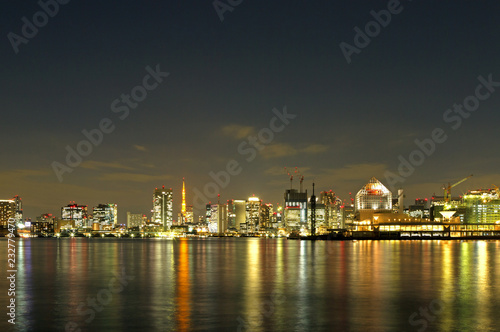 東京港の夜景