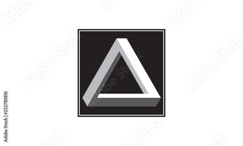 Triangle illustration vector