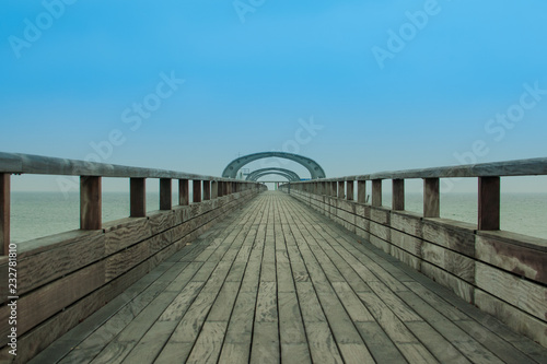 Seebrücke am Tag