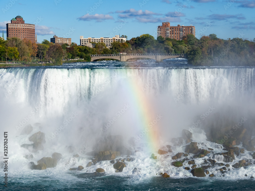 Niagara Falls with Rainbow
