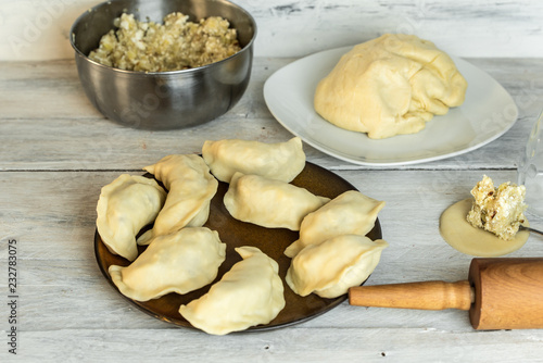traditional polish cuisine - delicious, homemade dumplings